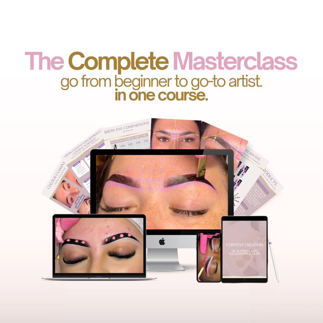 The Complete Masterclass - Online Brow Course